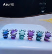 1$ Mini Fluorite Pokemon Figures Carving Group