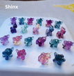 1$ Mini Fluorite Pokemon Figures Carving Group