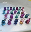 (R-Z) 1$ Mini Fluorite Animal Carvings Group