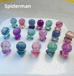 (R-Z) 1$ Mini Fluorite Animal Carvings Group