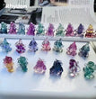 1$ Mini Fluorite Pokemon Figures Carving Group