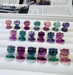 1$ Mini Fluorite Pokemon Figures Carving Group