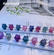 1$ Mini Fluorite Pokemon Figures Carving Group