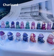 1$ Mini Fluorite Pokemon Figures Carving Group