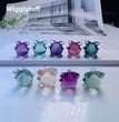 1$ Mini Fluorite Pokemon Figures Carving Group