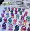 1$ Mini Fluorite Pokemon Figures Carving Group