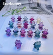 1$ Mini Fluorite Pokemon Figures Carving Group