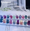 1$ Mini Fluorite Pokemon Figures Carving Group