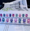 1$ Mini Fluorite Pokemon Figures Carving Group