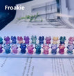 1$ Mini Fluorite Pokemon Figures Carving Group