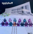 1$ Mini Fluorite Pokemon Figures Carving Group