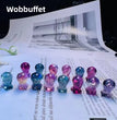 1$ Mini Fluorite Pokemon Figures Carving Group