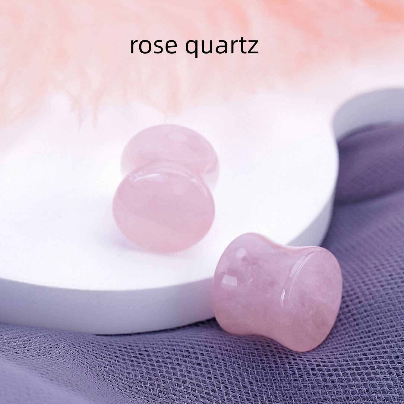 Natural Crystal Ear Plug Stretching Ear Plug