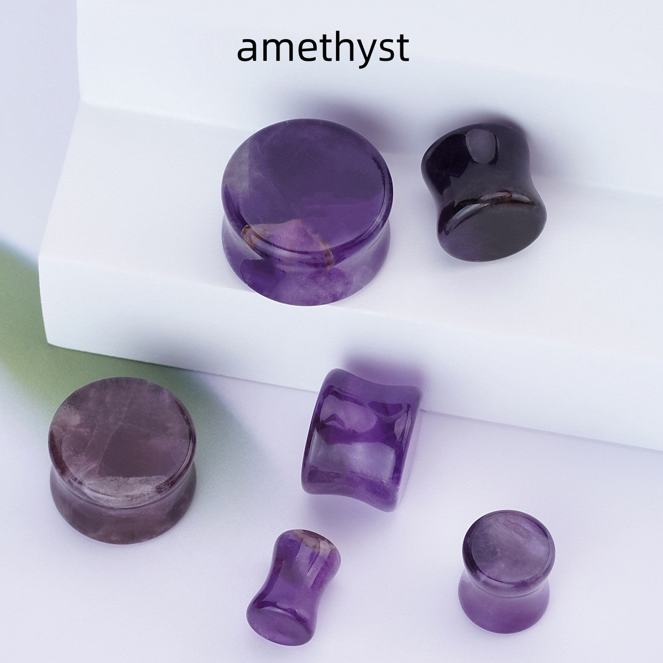 Natural Crystal Ear Plug Stretching Ear Plug