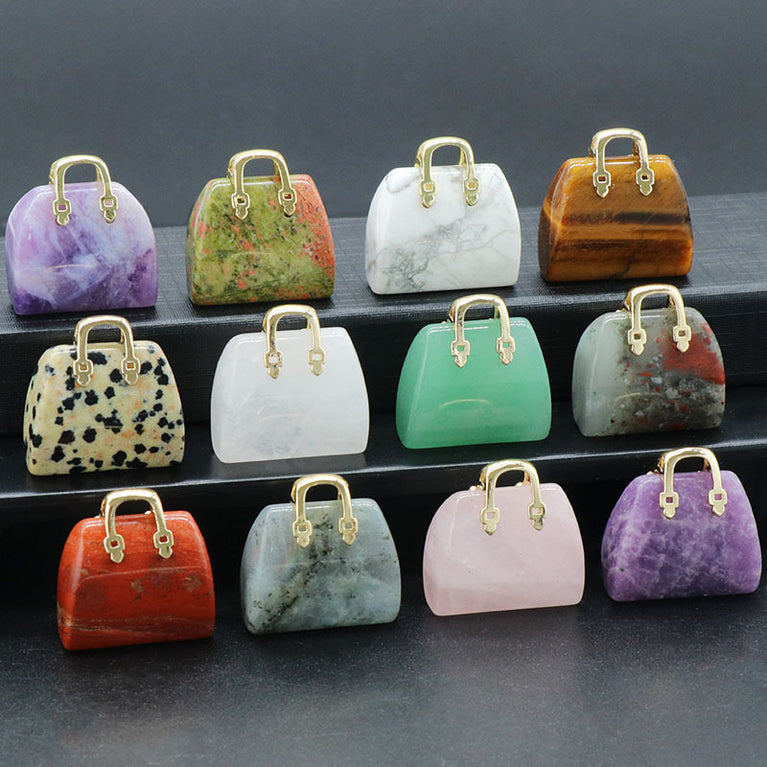 Mini Bags Natural Crystal Confetti Decoration