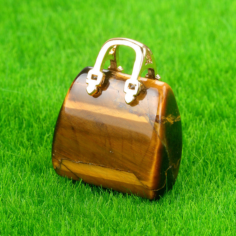 Mini Bags Natural Crystal Confetti Decoration