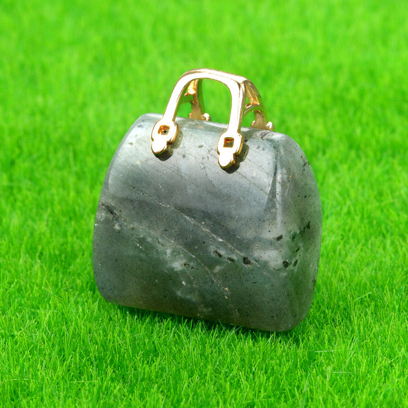 Mini Bags Natural Crystal Confetti Decoration