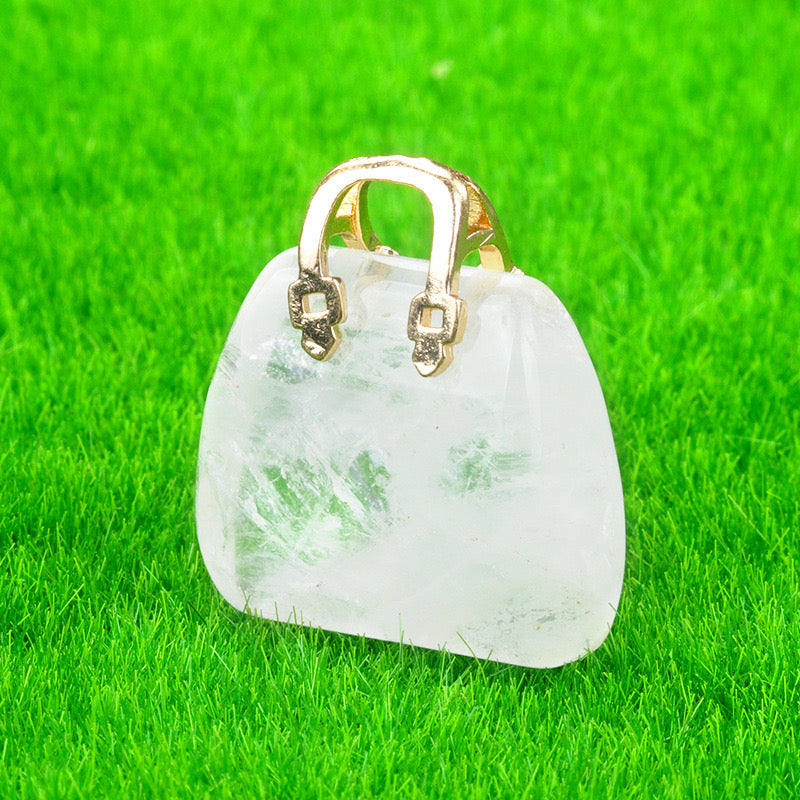 Mini Bags Natural Crystal Confetti Decoration