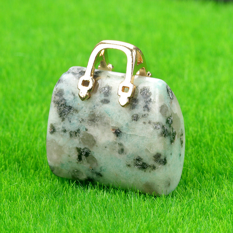 Mini Bags Natural Crystal Confetti Decoration