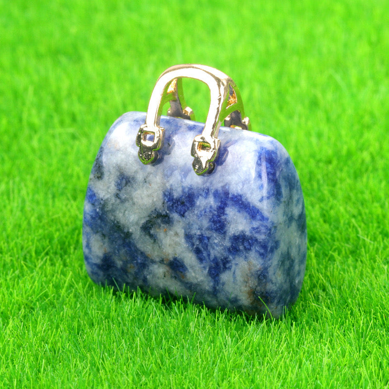 Mini Bags Natural Crystal Confetti Decoration