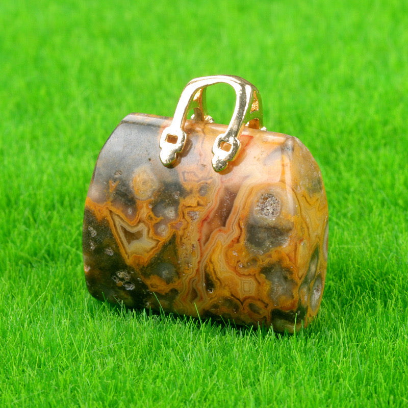 Mini Bags Natural Crystal Confetti Decoration