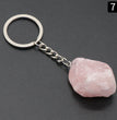 Natural Raw Stone Keyring Keychain Bag Chain