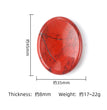 Natural Crystal Oval Worry Stone