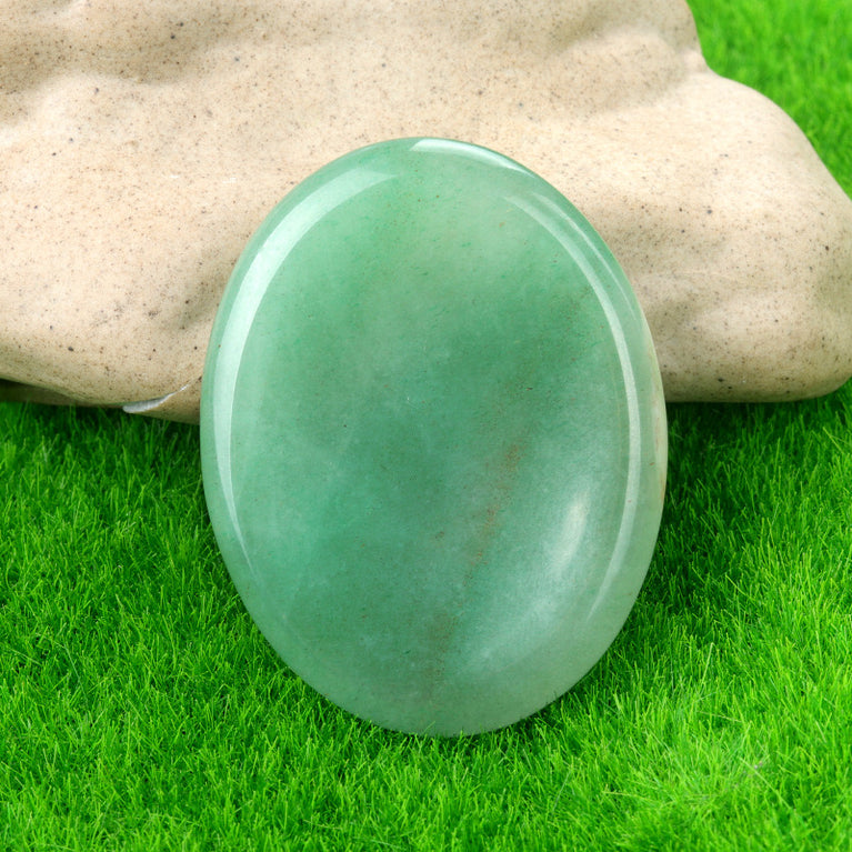 Natural Crystal Oval Worry Stone