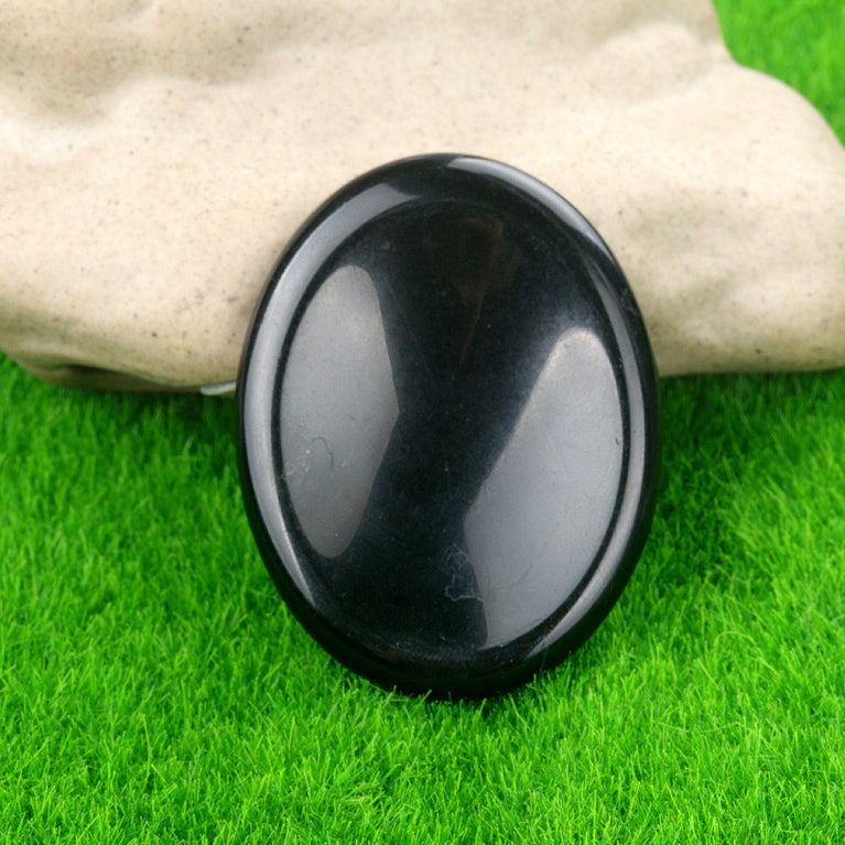 Natural Crystal Oval Worry Stone