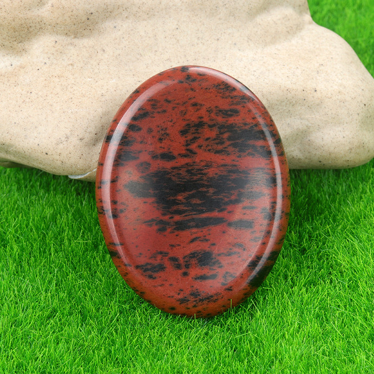 Natural Crystal Oval Worry Stone