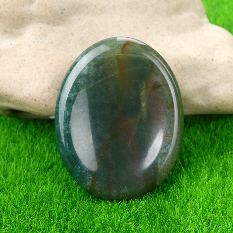 Natural Crystal Oval Worry Stone