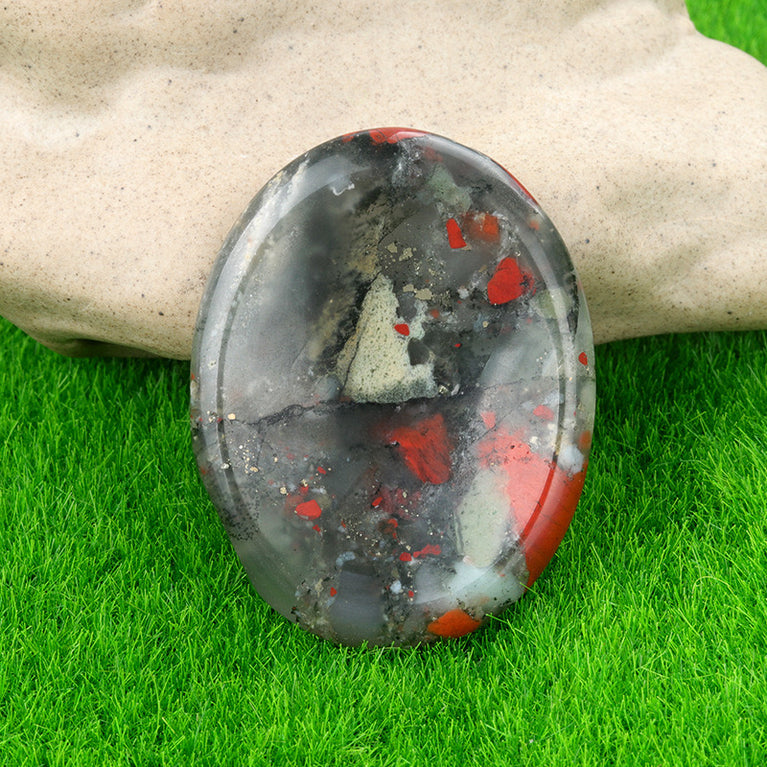 Natural Crystal Oval Worry Stone