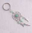 Natural Crystal Chips Angel Wing Dreamcatcher Keyring Keychain