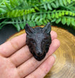 4.5CM Wolf Head Natural Crystal Carving