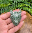 4.5CM Wolf Head Natural Crystal Carving