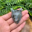 4.5CM Wolf Head Natural Crystal Carving