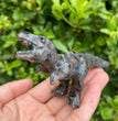 10CM Yooperlite Trex Dinosaur Natural Crystal Carving