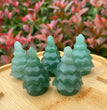 4CM Pine Tree Natural Crystal Carving Christmas