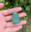 4CM Pine Tree Natural Crystal Carving Christmas