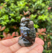 4CM Owl Natural Crystal Carving