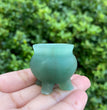 3CM Mini Cauldron Natural Crystal Carving