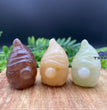 3CM Mini Gnome Natural Crystal Carving