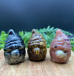 3CM Mini Gnome Natural Crystal Carving