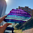 Rainbow Fluorite Slab Banding Fluorite Specimen Natural Raw Crystal Healing