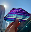 Rainbow Fluorite Slab Banding Fluorite Specimen Natural Raw Crystal Healing