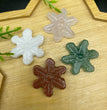 3CM Mini Snowflakes Christmas Series Carving Natural Crystal