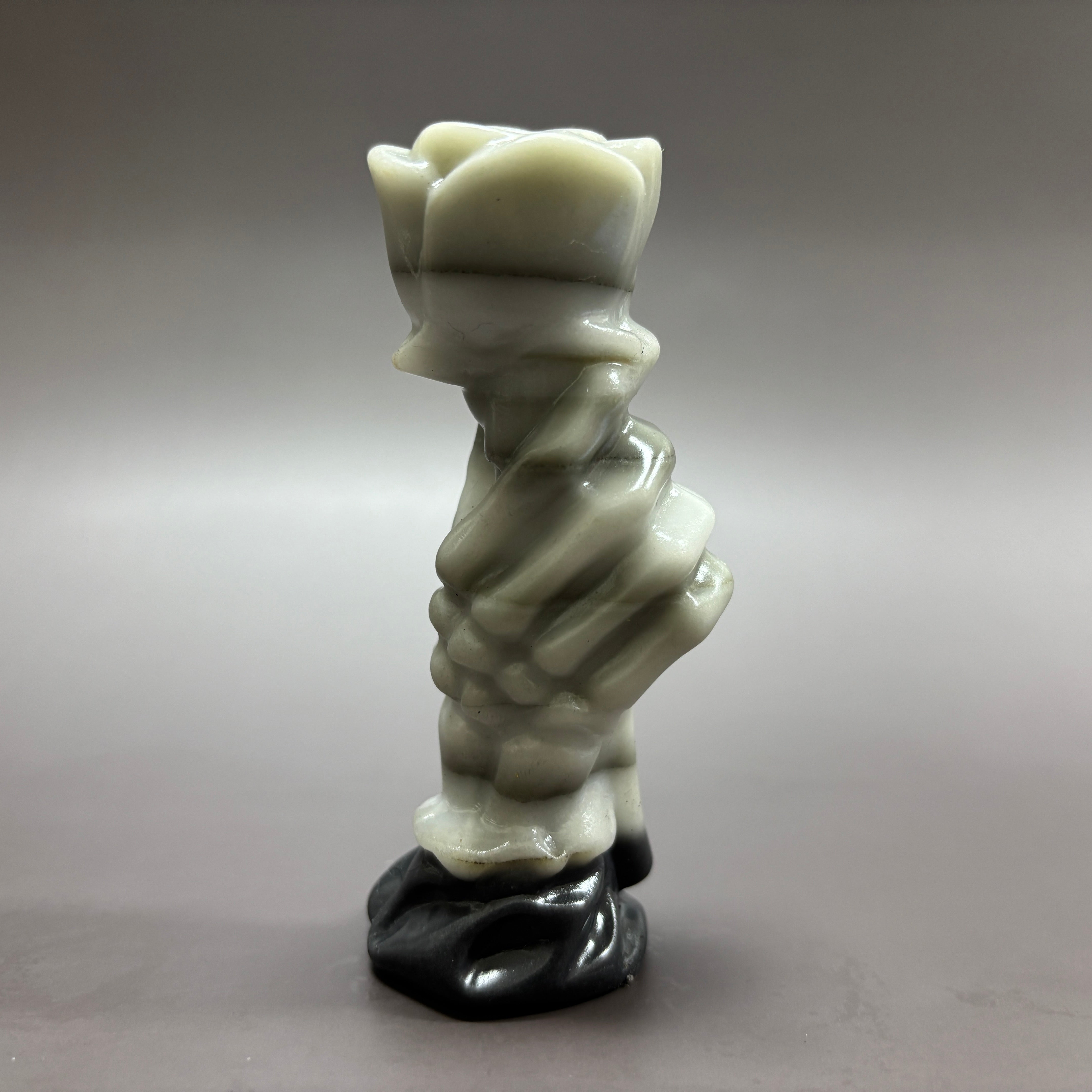 10CM Rose in Hand Carving