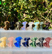 4CM Mini Puppy Dog Natural Crystal Stone Carving