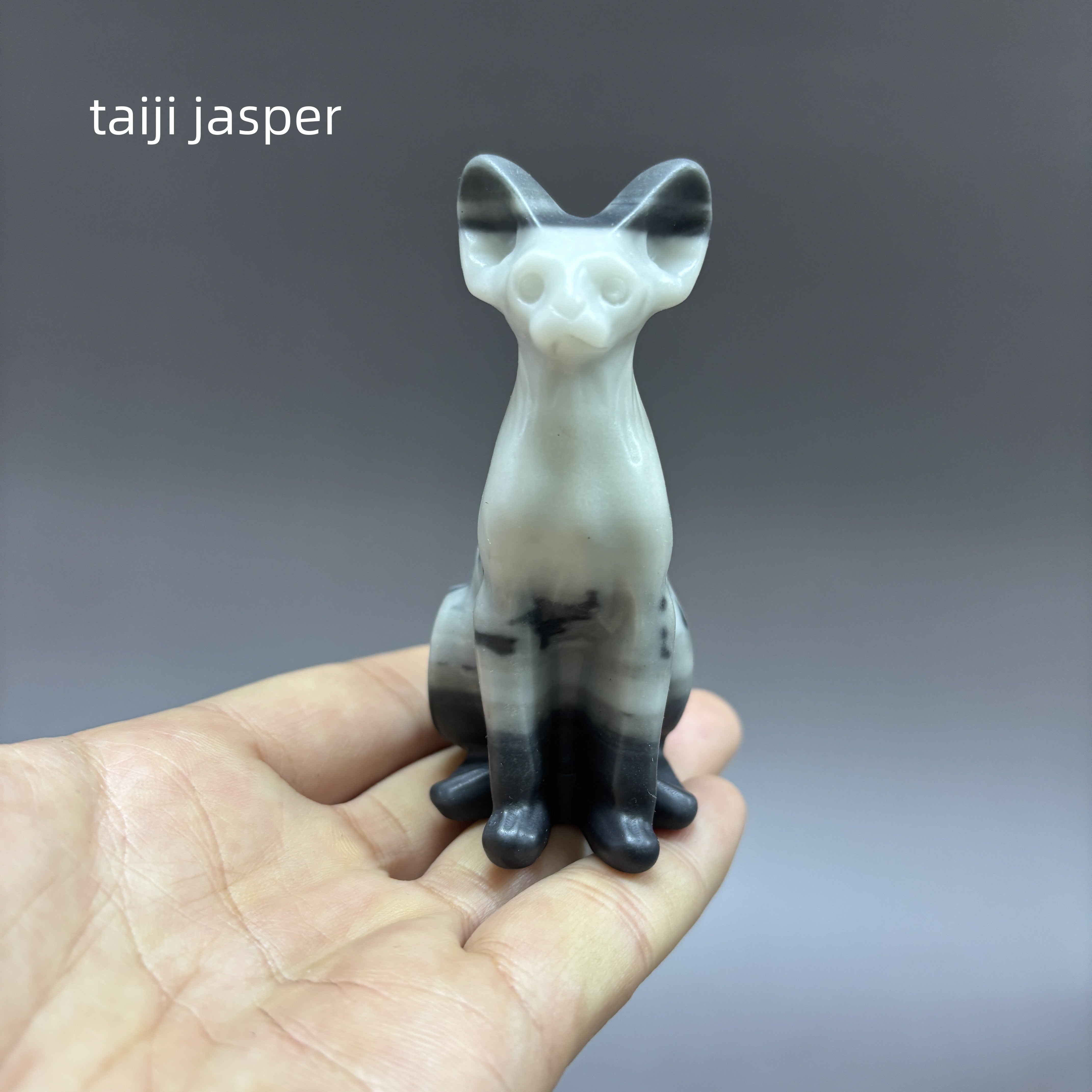 Natural Sphynx Cat Egyptian Cat Carving Table Decor Gift Wholesale