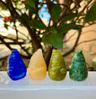 4CM Mini Gnome Natural Crystal Stone Carving Confetti Gift Home Decoration